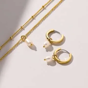 Ana Luisa Gold Layered Necklace Set - 14K Gold Plated Chain Necklaces for Women - Two Separate Chains for Layered Necklace Look - Chic Layering Necklaces - Valentine's Day Gifts for Her