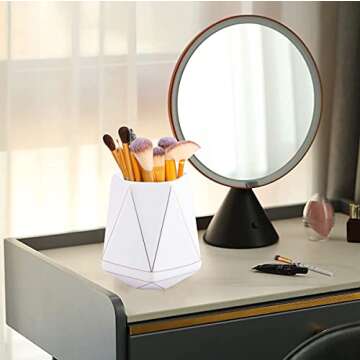Stylish Flytreal Ceramic Pen Holder for Office & Home