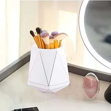 Stylish Flytreal Ceramic Pen Holder for Office & Home