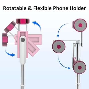 Selfie Stick Tripod - Versatile & Portable for All Smartphones