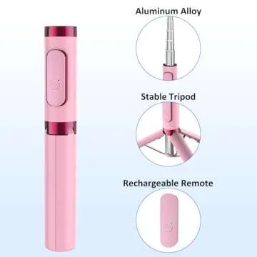 Selfie Stick Tripod - Versatile & Portable for All Smartphones