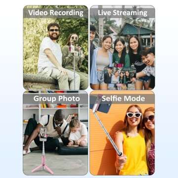 Selfie Stick Tripod - Versatile & Portable for All Smartphones