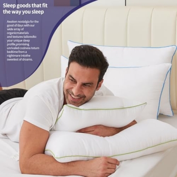 Adjustable King Size Pillows Set of 2 for Comfort