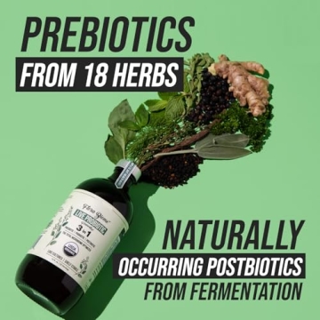 Flora Biome Probiotic & Prebiotic – 10 Strains, Organic, 16 oz