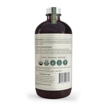 Flora Biome Probiotic & Prebiotic – 10 Strains, Organic, 16 oz