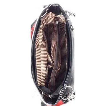 Texas West American Flag Rhinestone Handbag & Wallet Set