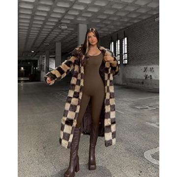 OQQ Women's Ribbed Workout Romper for Active Style