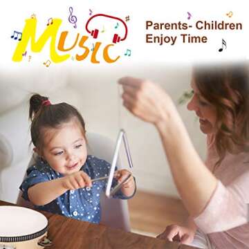 LOOIKOOS Montessori Musical Instruments Set for Toddlers