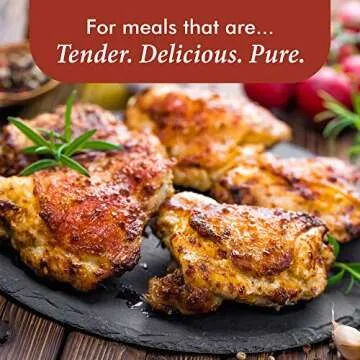 Wise Organic Double Certified Organic Bone-in Skin-on Chicken Thighs, Glatt Kosher, Non GMO, Free Range (8.75-9.25 Pounds, 20 Pcs Approx.)