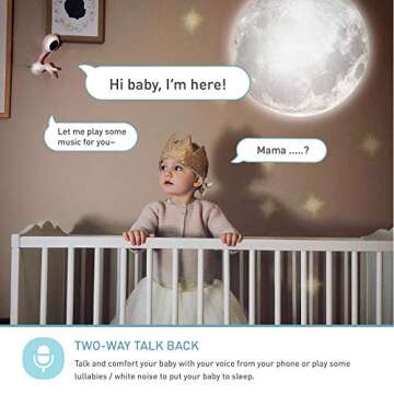 Lollipop Baby Monitor (Pistachio) - Full-Featured Smart Wi-Fi Camera of True Crying Detection with Extra in-App Plan of Breathing Monitoring/Sleep Tracking-Accessories Free/7 Days Trial Period