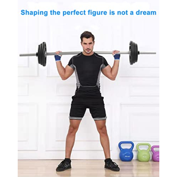 BOLUX 5LB Olympic Grip Plates – Perfect for Weightlifting