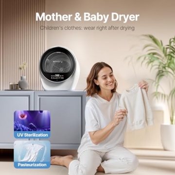 Effidry S3 Compact Clothes Dryer for Small Spaces