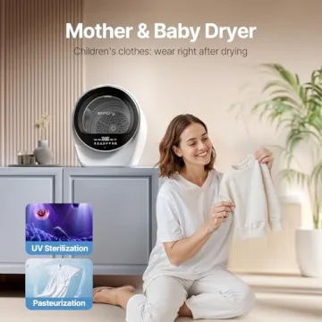 Effidry S3 Compact Clothes Dryer for Small Spaces