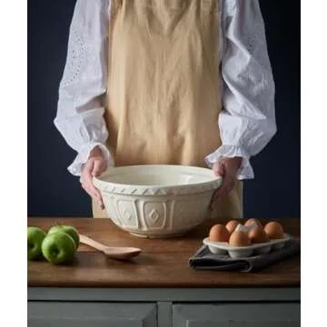 Mason Cash | Color Mix S12 Cream Mixing Bowl - 4.25 Quart