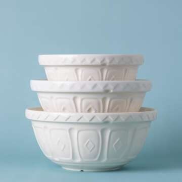 Mason Cash | Color Mix S12 Cream Mixing Bowl - 4.25 Quart