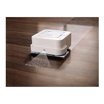 iRobot Braava Jet 240 Superior Robot Mop - App Enabled, Precision Jet Spray, Vibrating Cleaning Head...