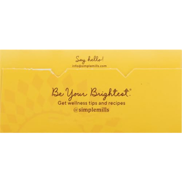 Delicious Gluten-Free Garlic & Herb Seed Crackers from Simple Mills