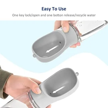 WePet Portable Dog Water Bottle 19 OZ Leak Proof Dispenser