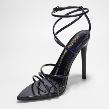 Cape Robbin Nabil Strappy Stiletto Heels - Elegant Women Shoes