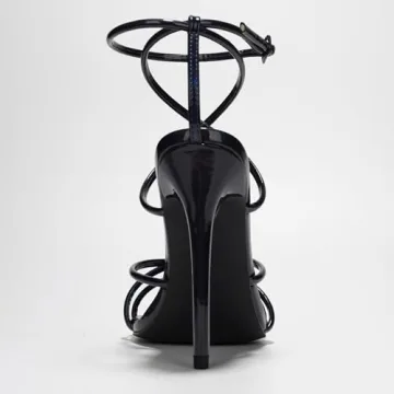 Cape Robbin Nabil Strappy Stiletto Heels - Elegant Women Shoes