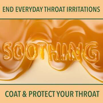 Ricola Throat Balm Caramel Throat Drops with Liquid Center, 34 Count, Coat & Protect Your Throat, Daily Throat Relief & Protection, Oral Demulcent