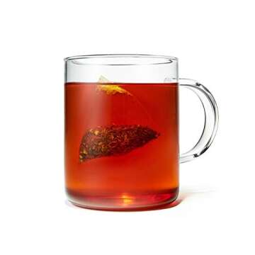 Paromi Cinnamon Chai Rooibos Organic Tea, Signature Jar, 15 Count