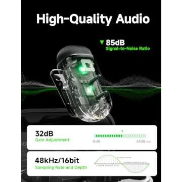 MAONO Wave T1 Mini Wireless Lavalier Microphone