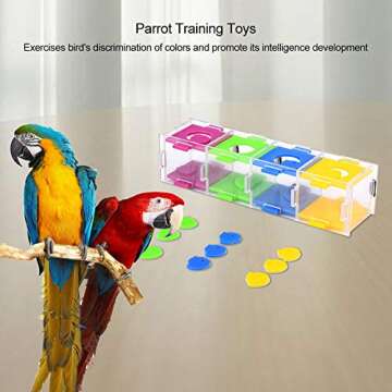 Engaging HEEPDD Bird Toys for Parrots and Birds