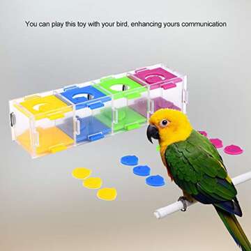 Engaging HEEPDD Bird Toys for Parrots and Birds