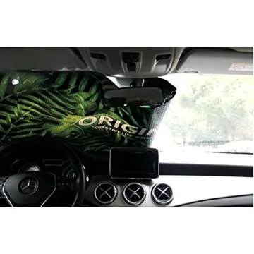 DPIST Van Gogh Starry Sky Car Windshield Sun Shade Universal Fit Car Sunshade-Keep Your Vehicle Cool. UV Sun and Heat Reflector