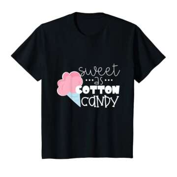 Kids Sweet as Cotton Candy - Cute Design for Birthday T-Shirt