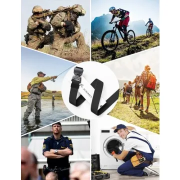 JUKMO Tactical 1.5" Nylon Military Work Belt