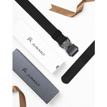 JUKMO Tactical 1.5" Nylon Military Work Belt