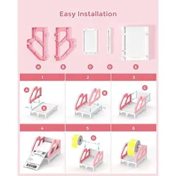 MUNBYN Label Holder for Shipping and Thermal Labels