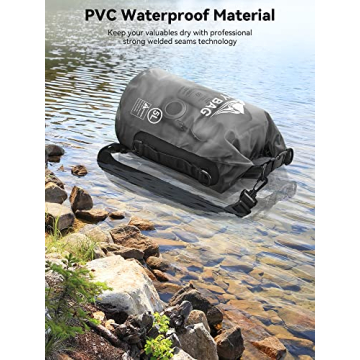HEETA Waterproof Dry Bag for Outdoor Water Adventures