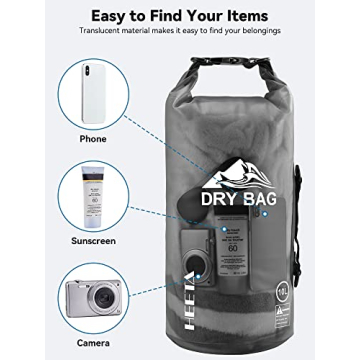 HEETA Waterproof Dry Bag for Outdoor Water Adventures