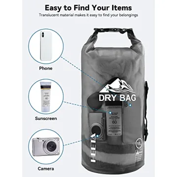 HEETA Waterproof Dry Bag for Outdoor Water Adventures