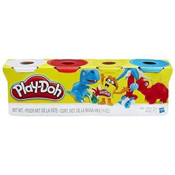 Hasbro Play-Doh 4 Pack - Fun and Creative Playtime for Kids