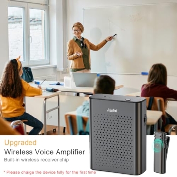 Portable Wireless Voice Amplifier for Teachers