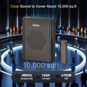 Portable Wireless Voice Amplifier for Teachers