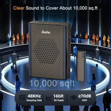 Portable Wireless Voice Amplifier for Teachers