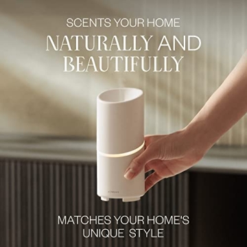 Vitruvi Move Cordless Diffuser for Essential Oils | Ultrasonic Essential Oil Wireless Diffuser | Diffusers for Home, Oil Diffuser, Aromatherapy Diffuser | 4 and 8-Hour Run Times - White