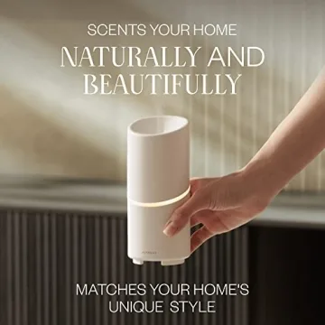 Vitruvi Move Cordless Diffuser for Essential Oils | Ultrasonic Essential Oil Wireless Diffuser | Diffusers for Home, Oil Diffuser, Aromatherapy Diffuser | 4 and 8-Hour Run Times - White