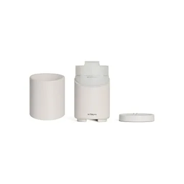 Vitruvi Move Cordless Diffuser for Essential Oils | Ultrasonic Essential Oil Wireless Diffuser | Diffusers for Home, Oil Diffuser, Aromatherapy Diffuser | 4 and 8-Hour Run Times - White