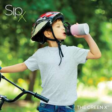 SIPX™ Insulated Kids Water Bottles 12oz - Leakproof, Durable, and Stylish!
