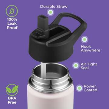 SIPX Insulated Kids Water Bottles - Stylish & Eco-Friendly