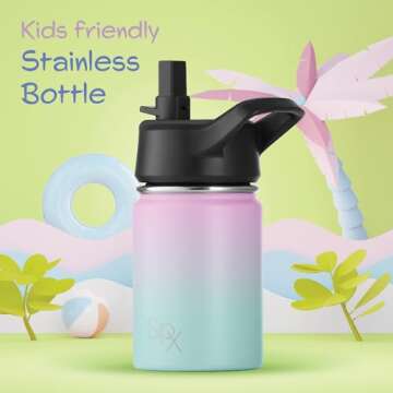 SIPX Insulated Kids Water Bottles - Stylish & Eco-Friendly