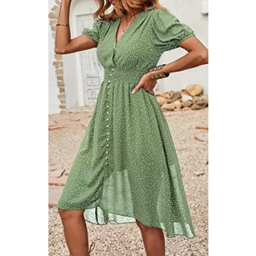 PRETTYGARDEN Flowy Sun Dress for Stylish Summer Wear