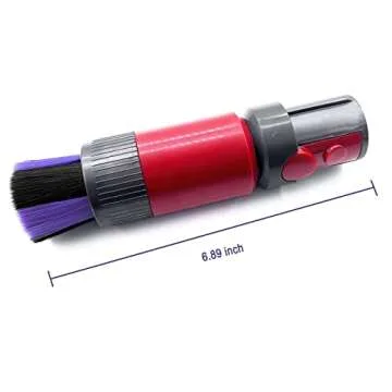Tivcroxs V8 V10 Traceless Dust Brush Compatible for Dyson V7 V8 V10 V11 V15 Vacuum Cleaner, Soft Bristle Dust Removal Brush, for fine Surfaces.