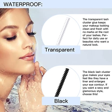 B&Q LASH Bond Waterproof Cluster Eyelash Glue 5 ML